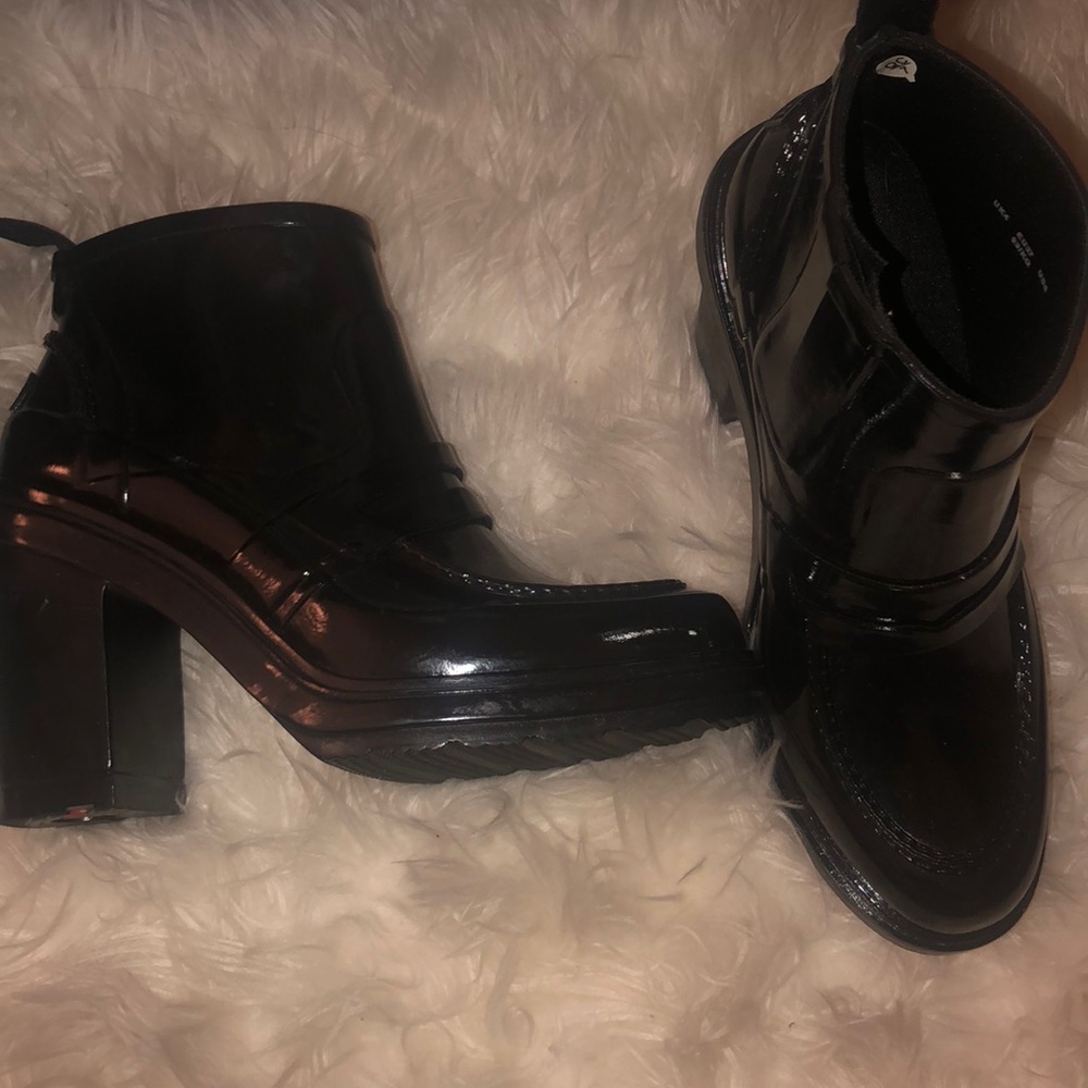 Hunter Heeled rain boots